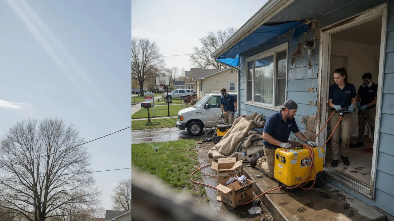 Basement Flood Cleanup in Herndon, VA near me